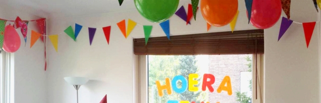 Hoera! (Hurrah in Dutch) - picture by my sister-in-law